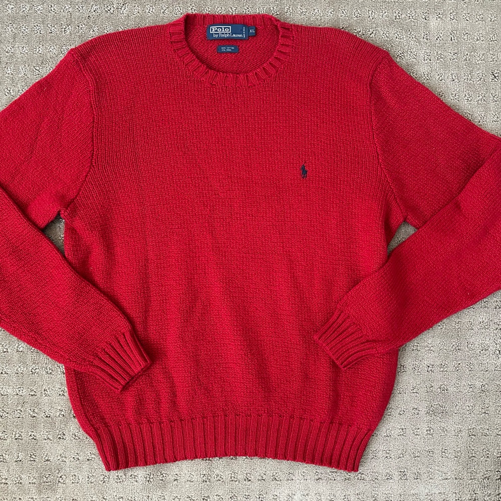 Polo by Ralph Lauren sweater in red